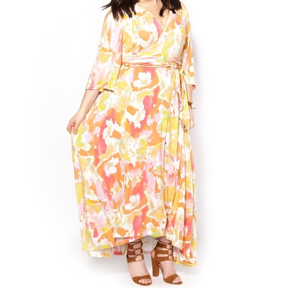 melissa mccarthy wrap dress